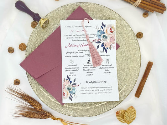 Invitatie de nunta cod 20434