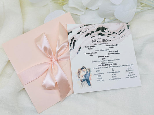 Invitatie de nunta cod 20444