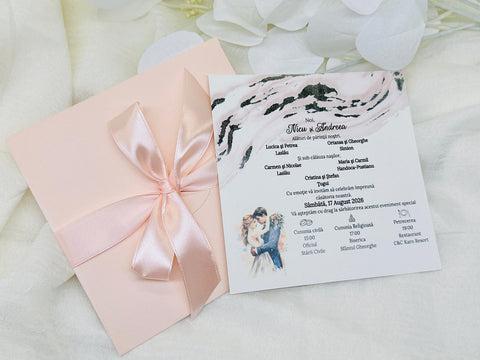 Invitatie de nunta cod 20444