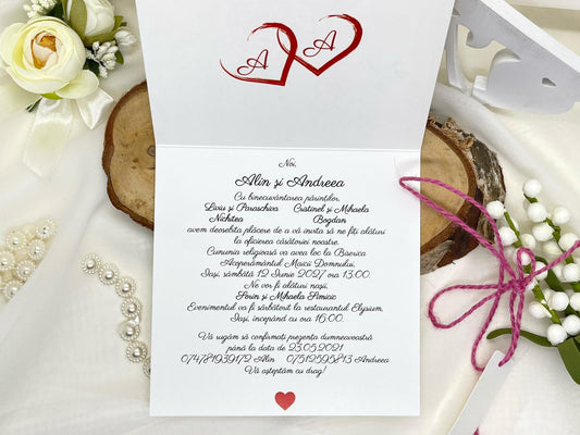 Invitatie de nunta cod 20447