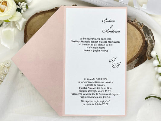 Invitatie de nunta cod 20456