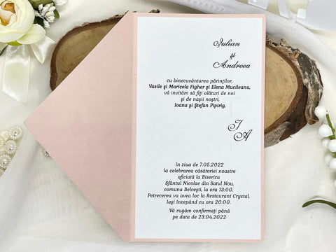 Invitatie de nunta cod 20456