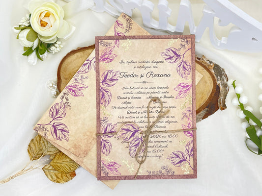 Invitatie de nunta cod 6523