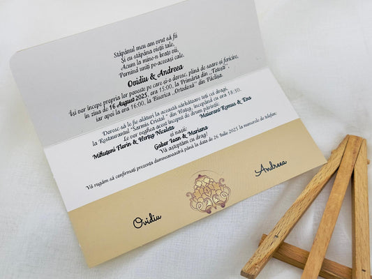 Invitatie nunta cod 7046