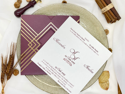 Invitatie nunta cod 19356