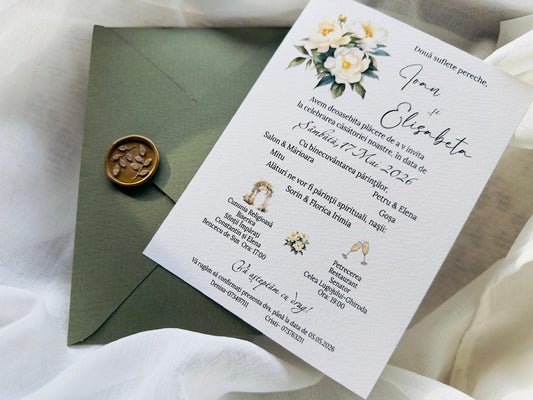 Invitatie cu sigiliu cod 1444