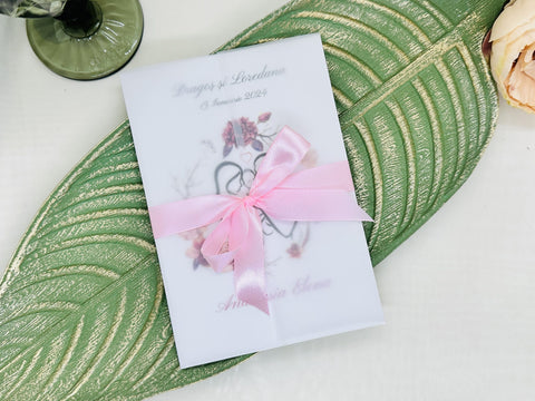 Invitatie nunta si botez cod 11532