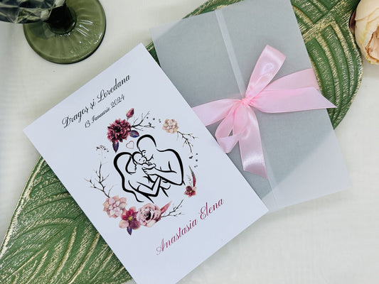 Invitatie nunta si botez cod 11532