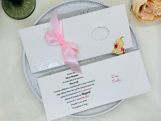 Invitatie de botez cod 20465D