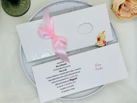 Invitatie de botez cod 20465D