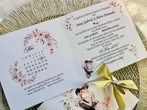 Invitatie nunta cod 11417