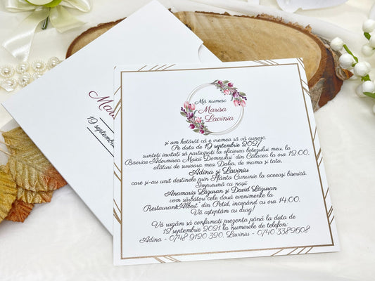 Invitatie de botez cod 204791