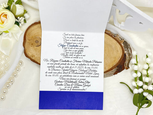 Invitatie de botez cod 20505