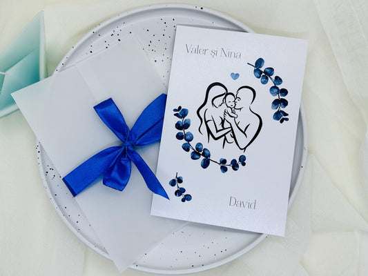 Invitatie nunta si botez cod 1374