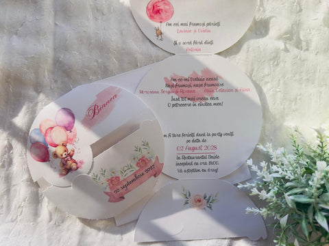 Invitatie de botez cod 1601