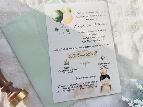 Invitatie printisor cod 1609