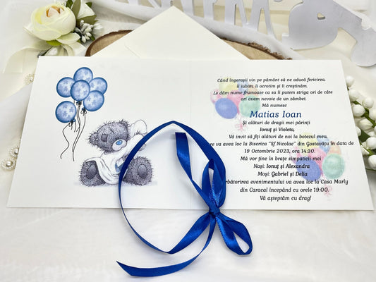 Invitatie de botez cod 1646