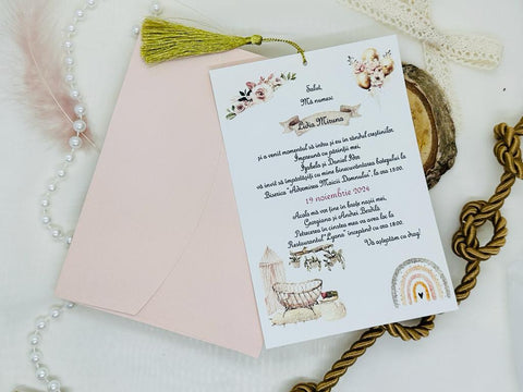 Invitatie botez cod 1709