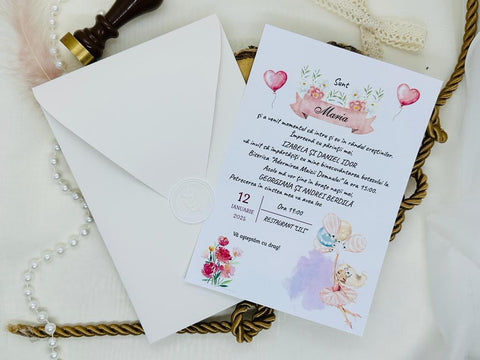 Invitatie botez cod 1715