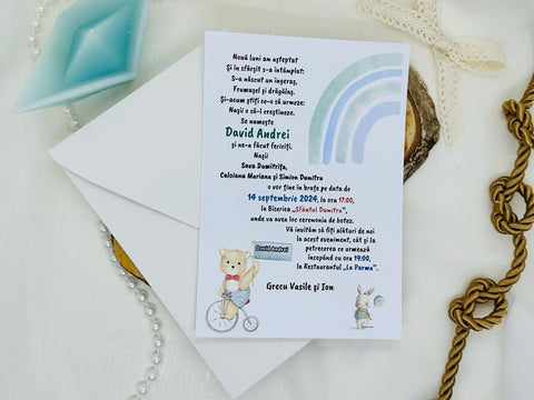 Invitatie botez cod 1717