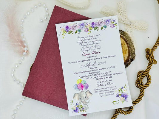 Invitatie botez cod 1722