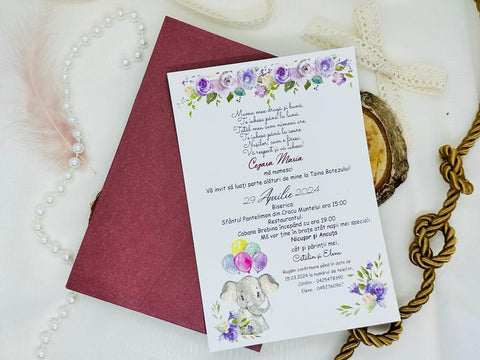 Invitatie botez cod 1722