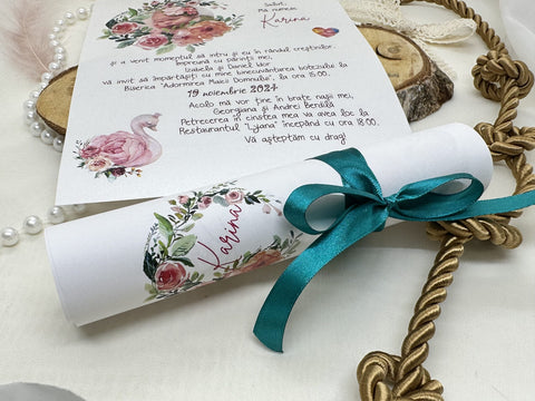 Invitatie botez cod 1728