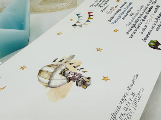 Invitatie de botez cod 1730