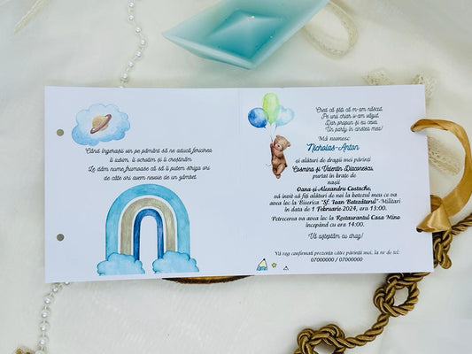 Invitatie ursulet cod 1731