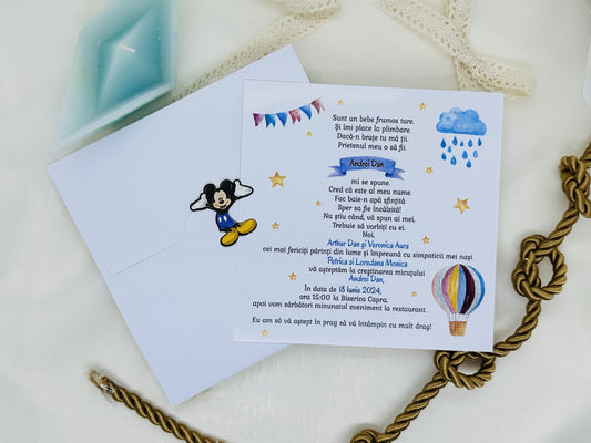 Invitatie botez cod 1737