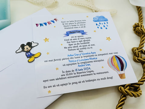 Invitatie botez cod 1737
