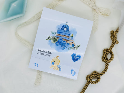 Invitatie botez bebe cod 1740