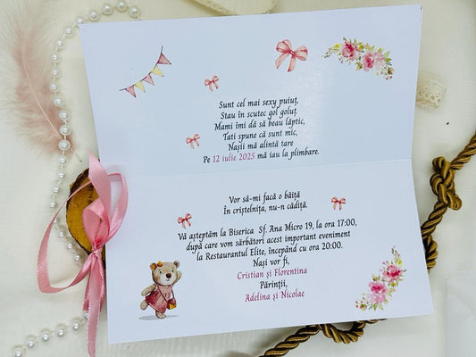 Invitatie botez cod 1743