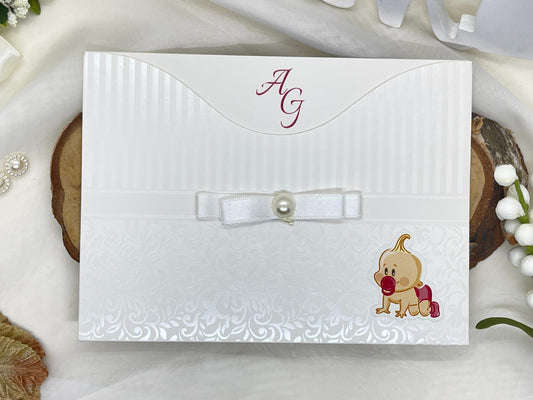 Invitatie de botez cod 20446C