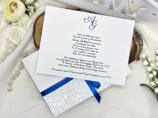 Invitatie de botez cod 20446D