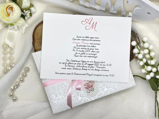 Invitatie de botez cod 20446E