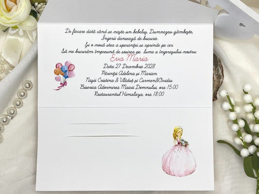 Invitatie de botez cod 204581