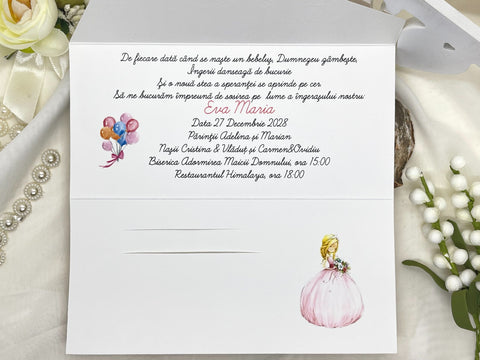 Invitatie de botez cod 204581