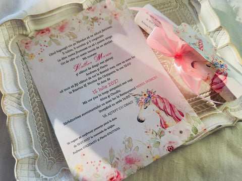 Invitatie de botez cod 1046