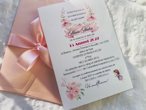 Invitatie de botez cod 1705