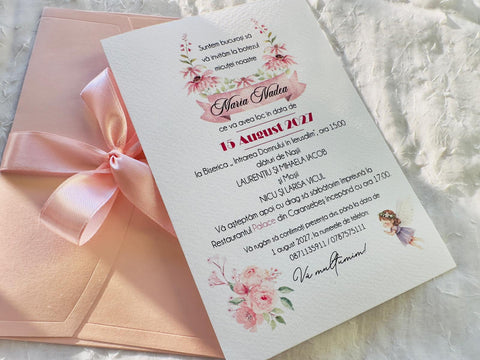 Invitatie de botez cod 1705