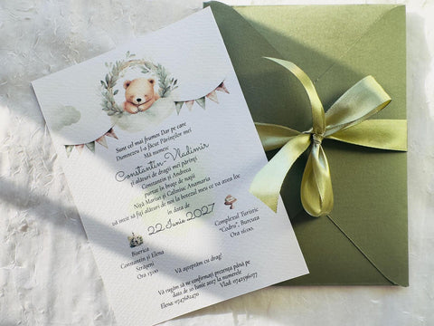 Invitatie de botez cod 1043