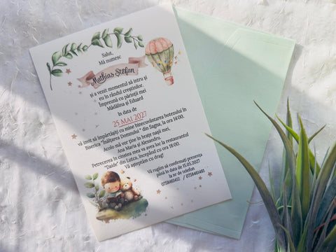 Invitatie ursulet cod 1681