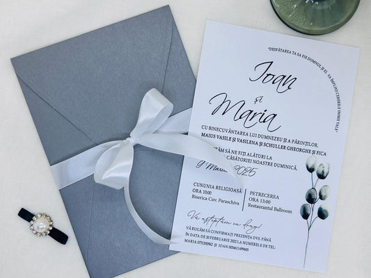 Invitatie nunta cod 1390
