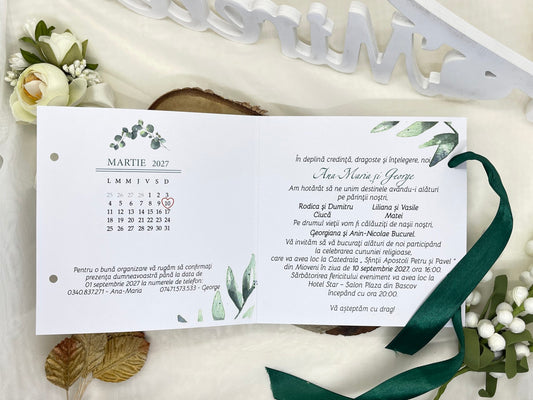 Invitatie nunta cod 1430