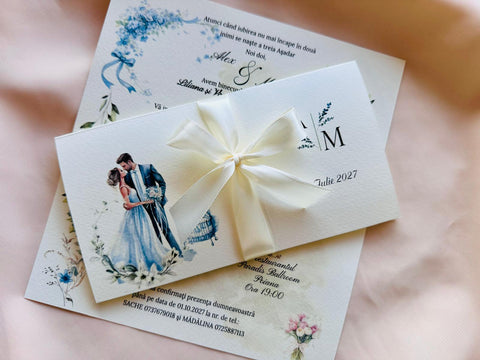 Invitatie nunta cod 1491