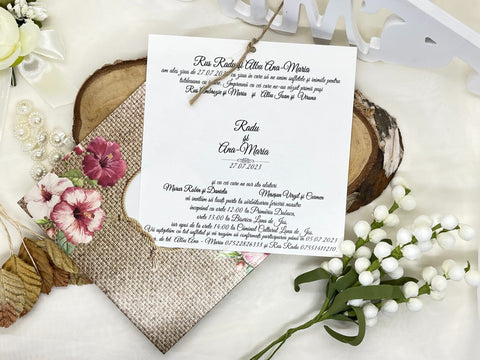 Invitatie de nunta cod 16202