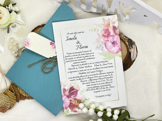 Invitatie de nunta cod 16216