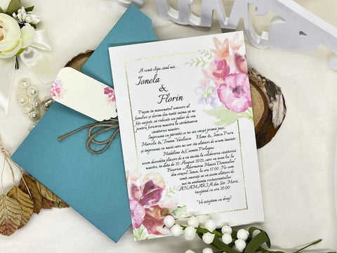 Invitatie de nunta cod 16216