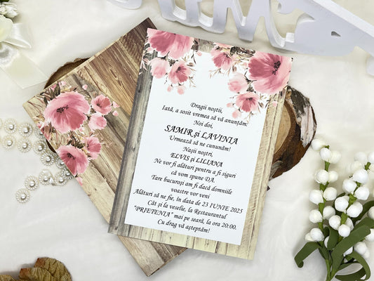 Invitatie de nunta cod 16273